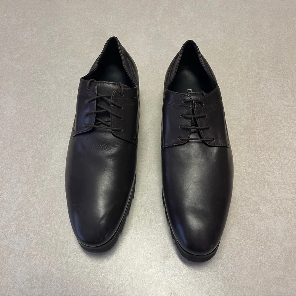 Robert Zur dark brown wingtip leather lace up oxfords men’s size 7 M